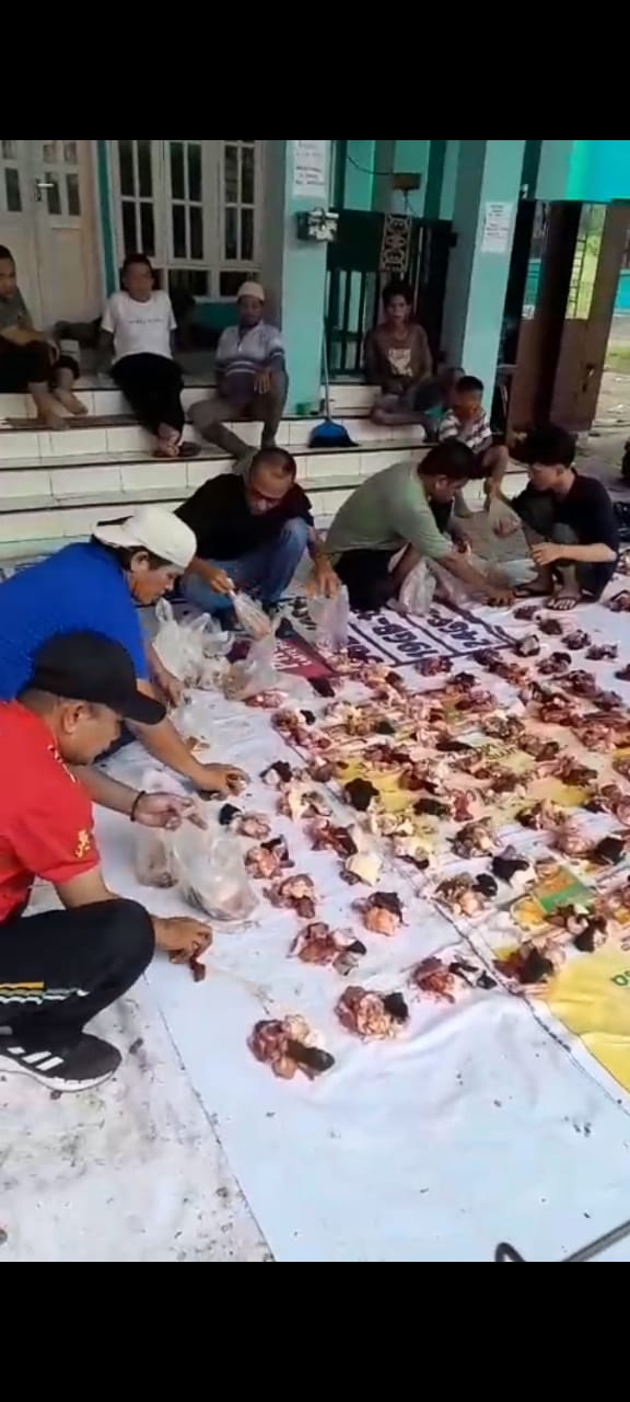 KUPT RUSUNAWA SERUWAI Sembelih Hewan Qurban Di Hari Raya Idul Adha 1446 H