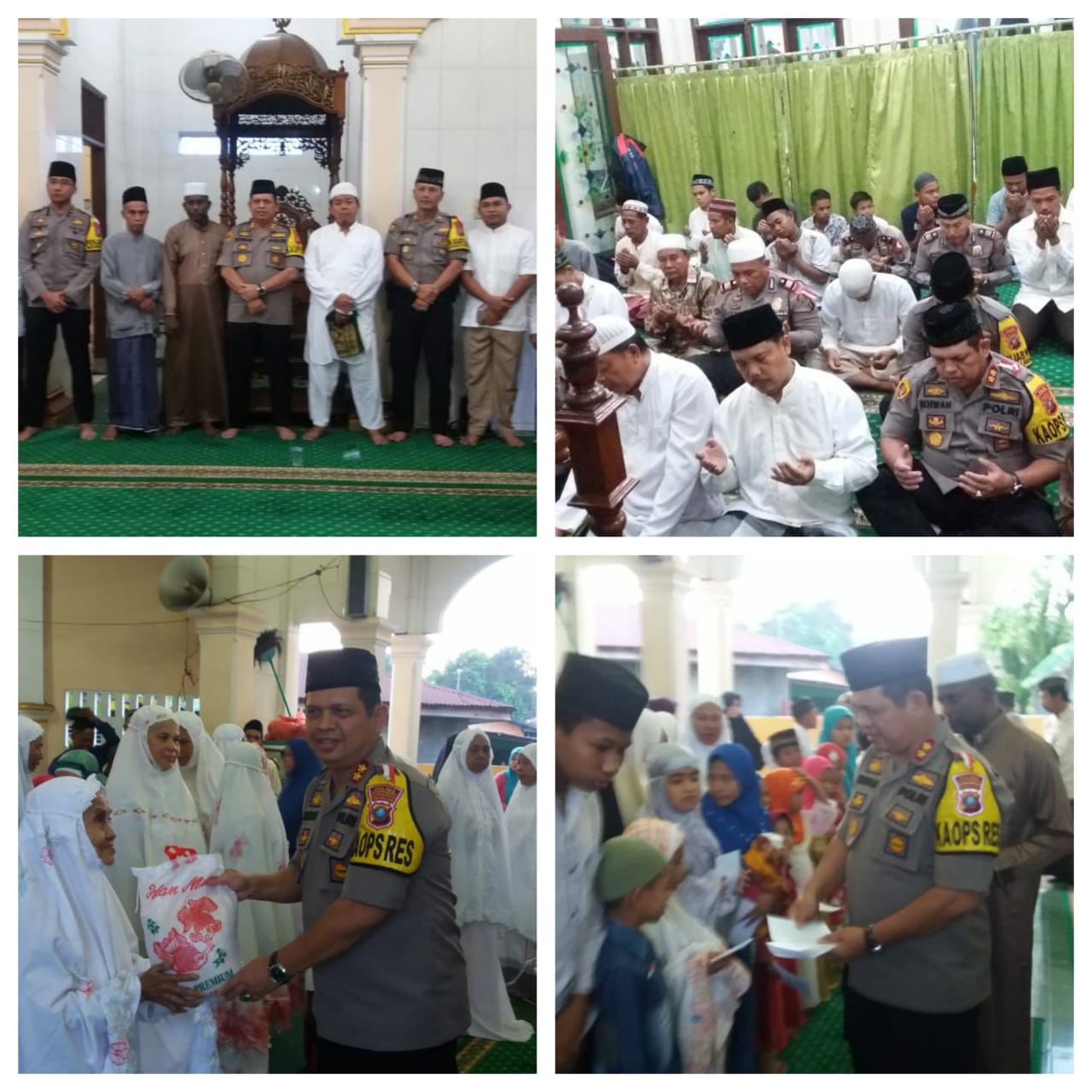 Pererat Silaturahmi, AKBP Ikhwan Lubis Gelar Safari Shubuh di Masjid Al - Muhtadin  