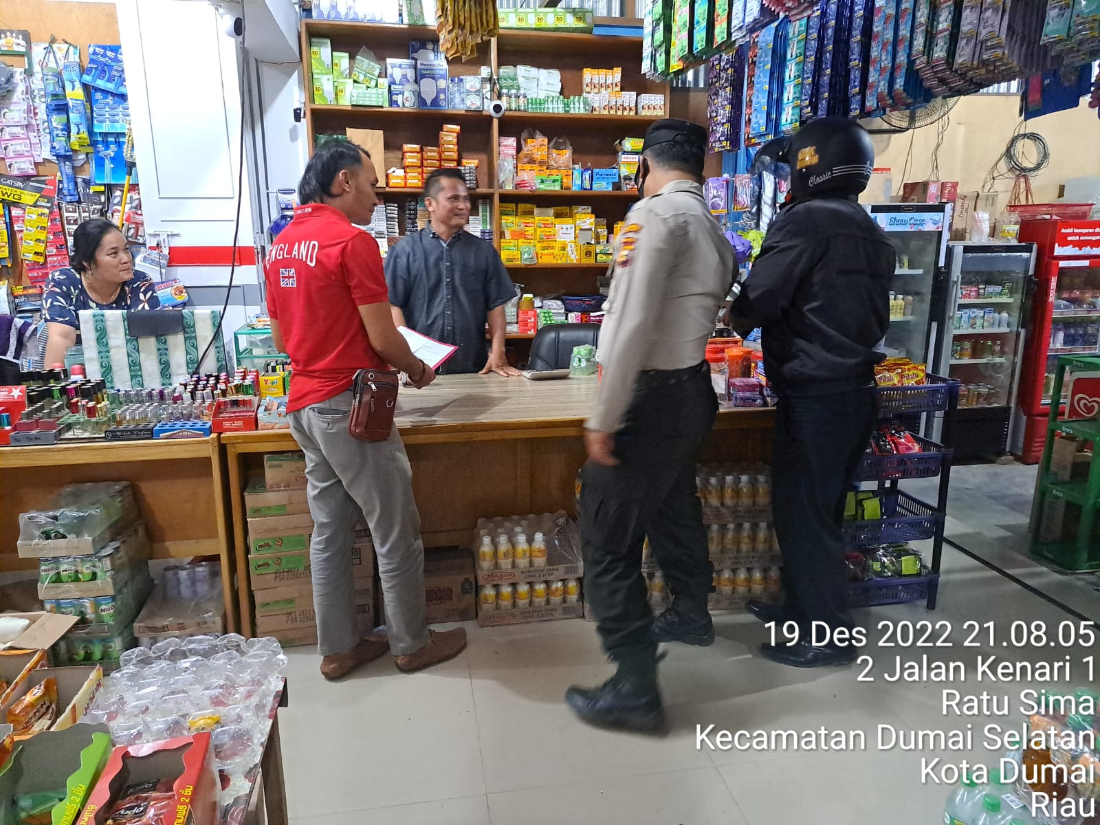 Operasi Lancang Kuning, Poles Dumai Rutin Gelar Razia Jelang NATARU 2022-2023