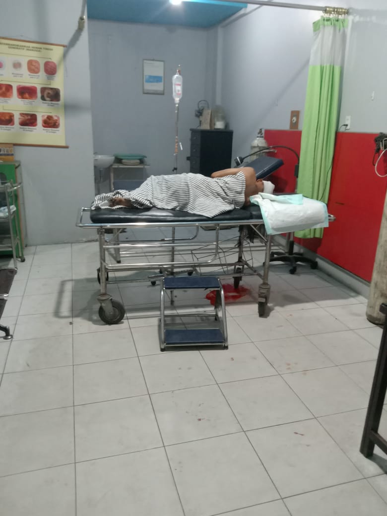 Pengeroyokan Budi Sitorus dilaporkan ayah kandungnya ke Polsek Kualuh Hulu