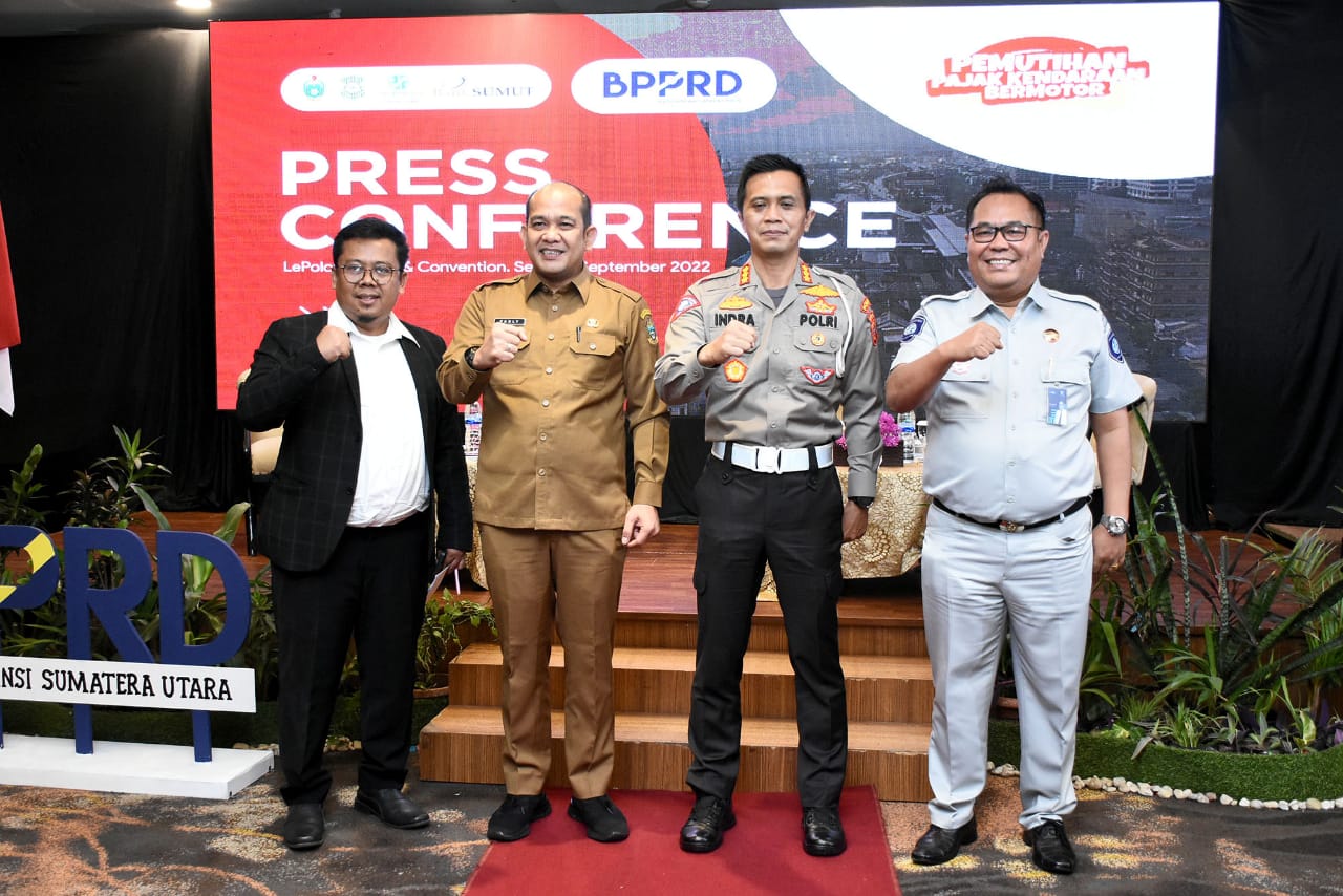 Pemprov Sumut Imbau Masyarakat Manfaatkan Pemutihan Pajak Kendaraan Bermotor