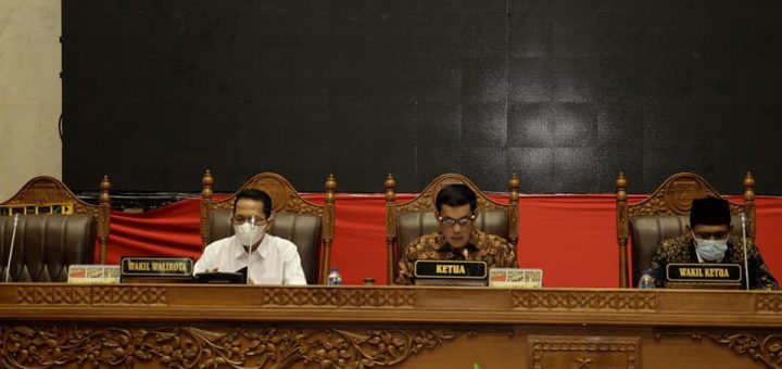 Pembahasan Ranperda RTRW dan Perubahan Nama OPD alami Penundaan