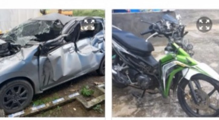 Tabrakan Beruntun, Satu Keluarga Meninggal Dunia Ditabrak Truck Tronton