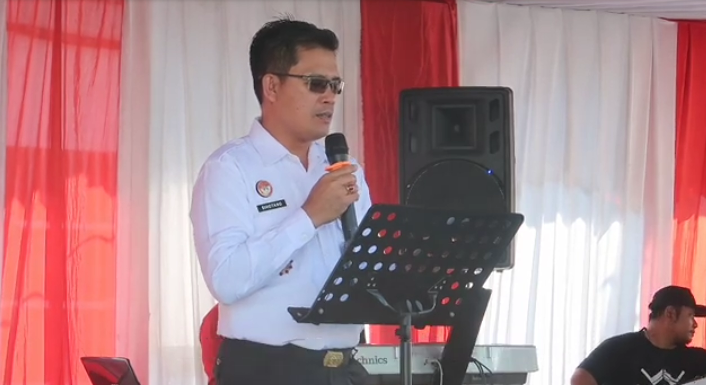 HUT Pemasyarakatan ke-59, Nimbrot Sihotang Hadiri Acara Pemberian Hadiah Pemenang Pekan Olahraga