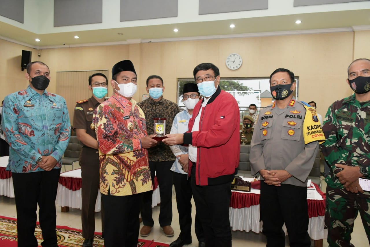 Bupati Sergai Sambut Kunjungan Kerja DPR RI Djarot Saiful Hidayat