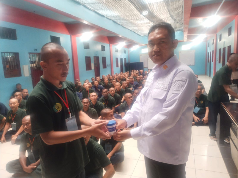 Lapas Narkotika Kelas IIA Pematangsiantar Laksanakan Tes Urine Tahap II
