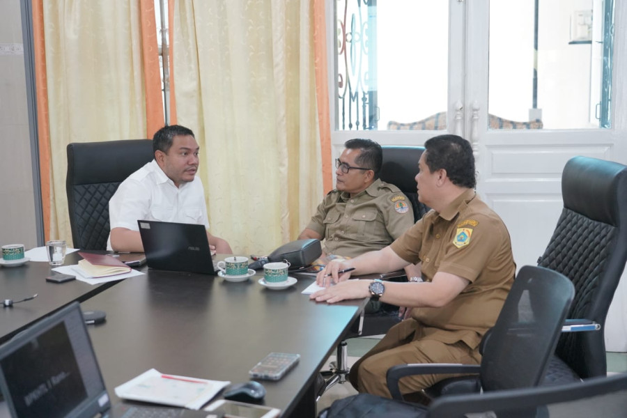 Bupati Pakpak Bharat Temui Kepala BPKHTL  Di medan Bahas Program (TORA)