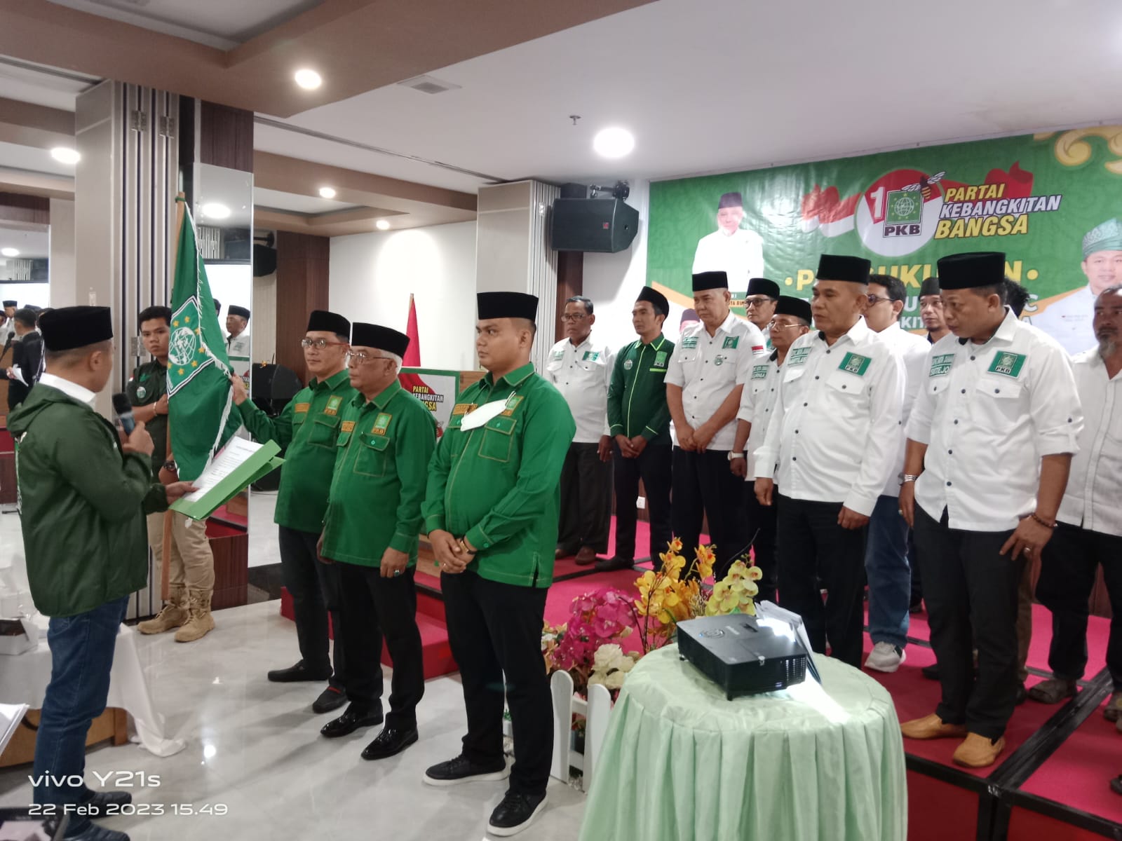 Ketua DPW PKB Riau Abdul Wahid Resmi Kukuhkan DPC PKB Kota Dumai Periode 2022-2026
