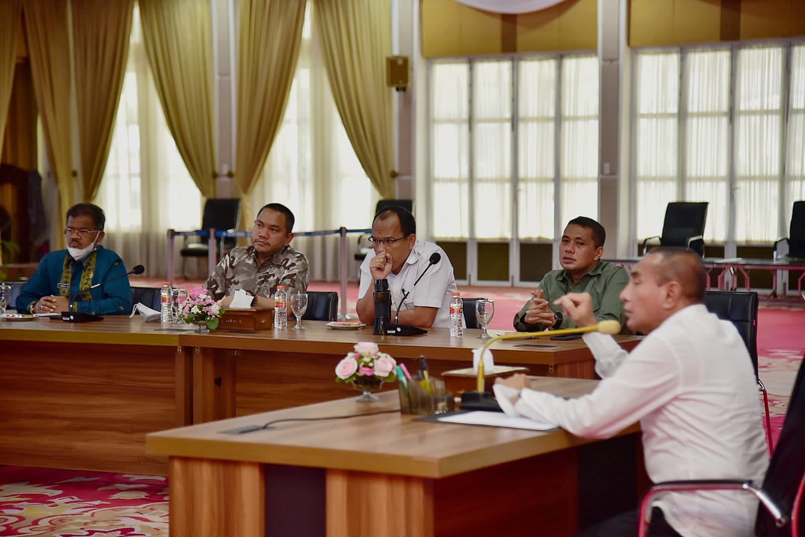BUPATI PAKPAK BHARAT HADIRI RAPAT PENGEMBANGAN KAWASAN PRTANIAN TERPADU
