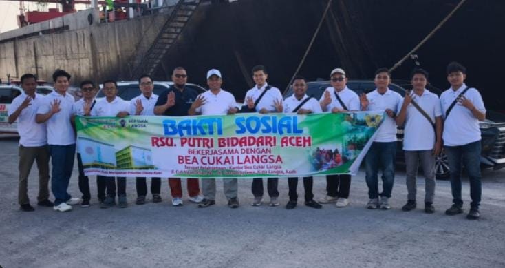 Bea Cukai Langsa Datangkan Tim Medis untuk Pengobatan Gratis