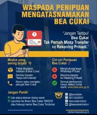 Waspada! Ribuan Kasus Penipuan Mengatasnamakan Bea Cukai bahkan Korban Rugi Miliaran Rupiah
