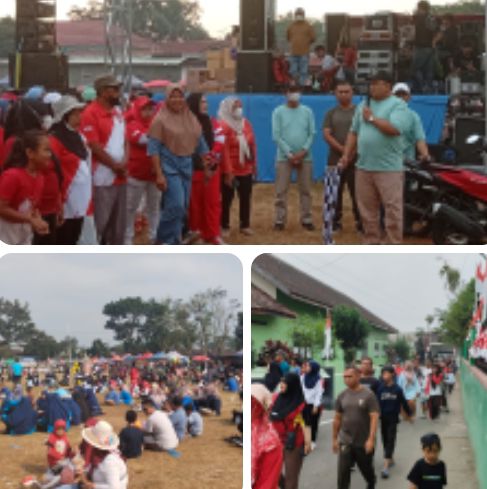 Gerak Jalan Sehat Semarak HUT Ke-81 RI di Teras, Babinsa Bersama Aparat Pastikan Kegiatan Aman dan Lancar