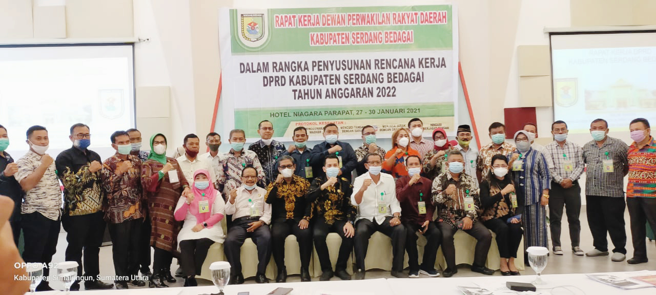 Ketua DPRD Sergai Resmi Buka Raker Penyusunan Rencana Kerja DPRD Tahun 2022