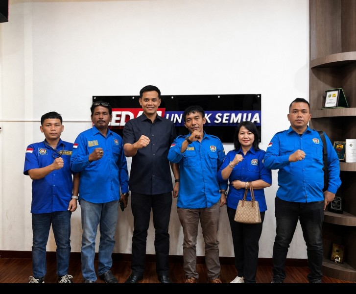 DPD MOSI Kota Medan Audiensi ke Dinas SDABMBK, Sepakat Jalin Kemitraan Media dan Pembangunan