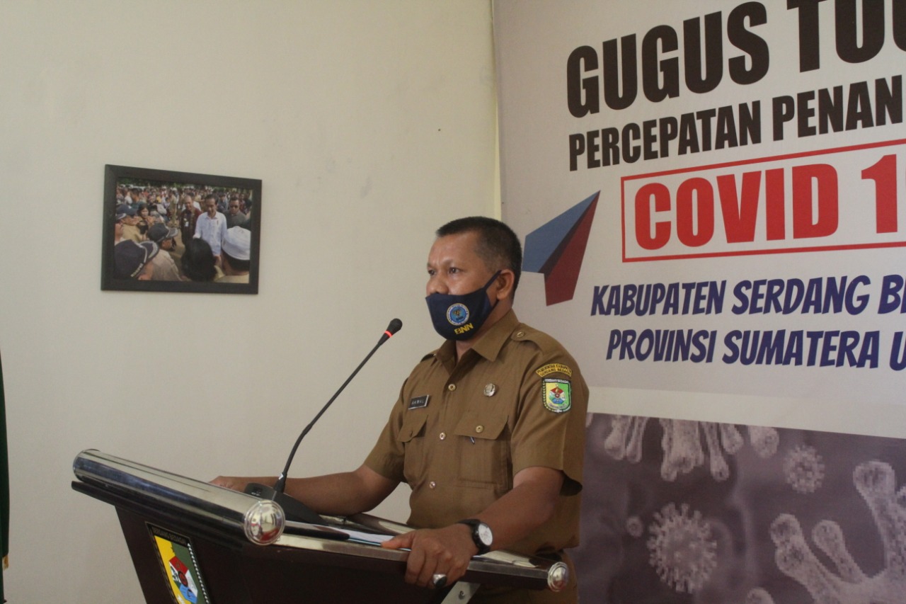 Jubir Akmal: Total Dinyatakan Positif Covid-19 di Sergai, Kembali 5 Orang