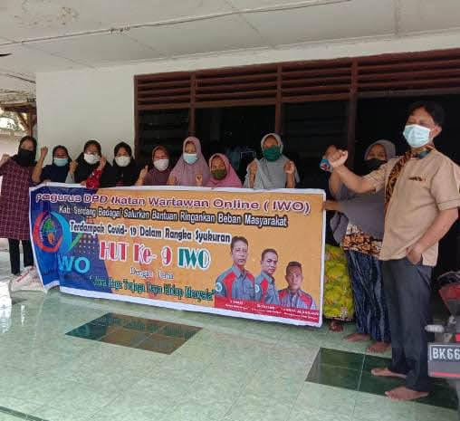 Program Baksos IWO Sergai Tak Pernah Sentuh Dana APBD 