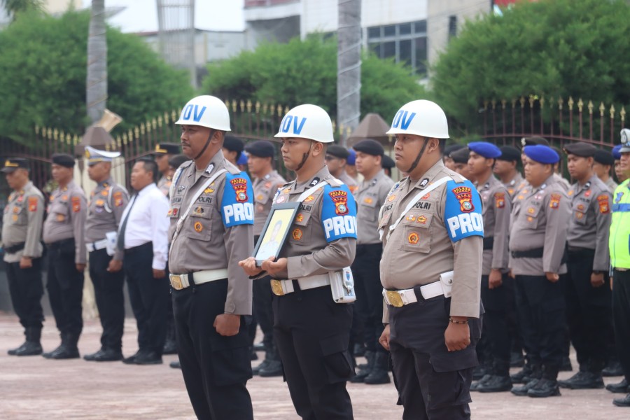 Satu Personel Polres Dumai Resmi Diberhentikan Secara Tidak Dengan Hormat, Ini Pesan Kapolres Kepada Yang Lain