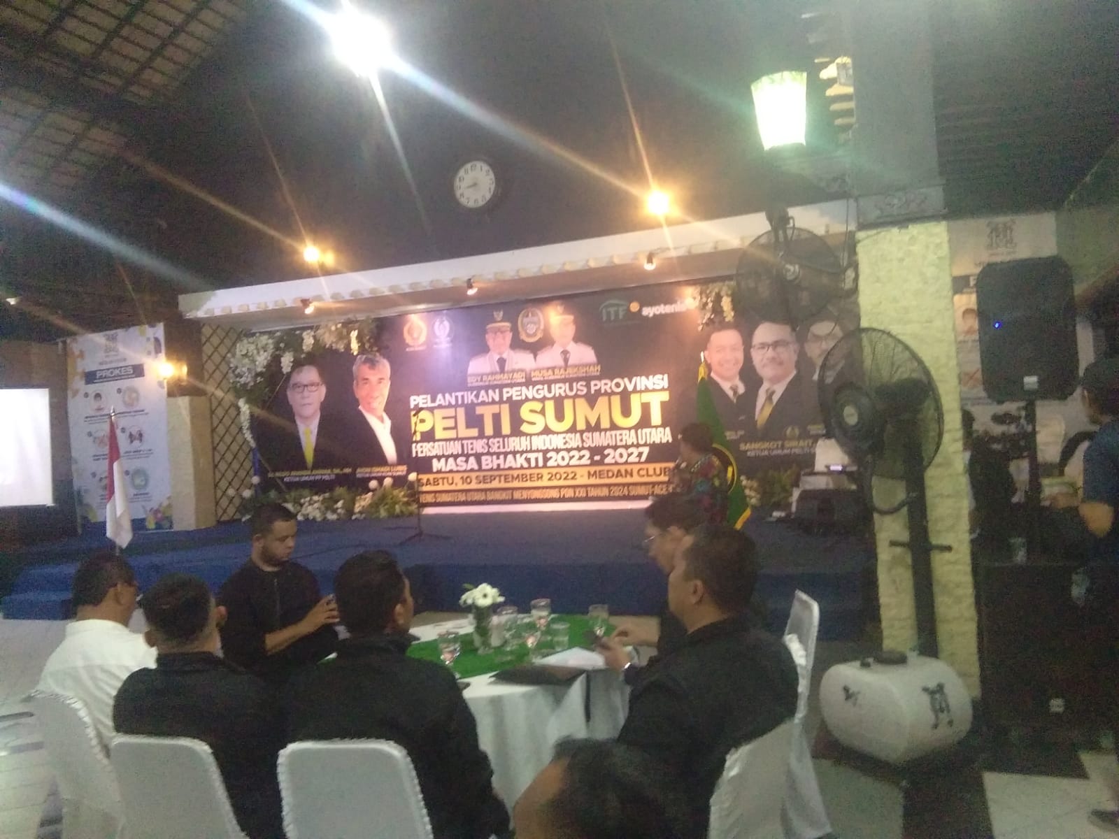 Musa Rajeksa Hadiri Pelantikan Ketua PELTI Sumut, Sangkot Sirait: tetap Solid dan Kompak