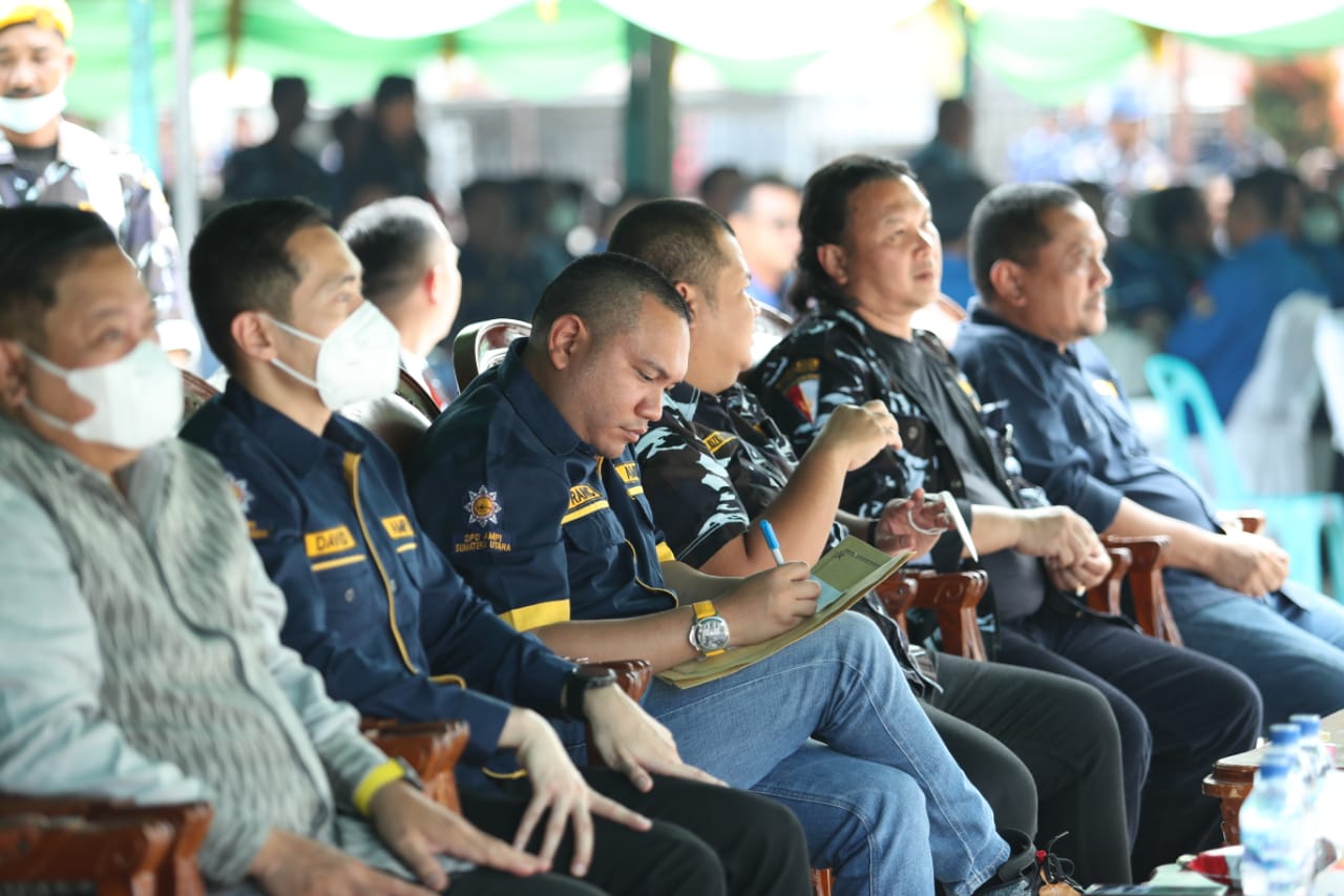 BUPATI PAKPAK BHARAT HADIRI PELANTIKAN PENGURUS DPD AMPI KABUPATEN DAIRI