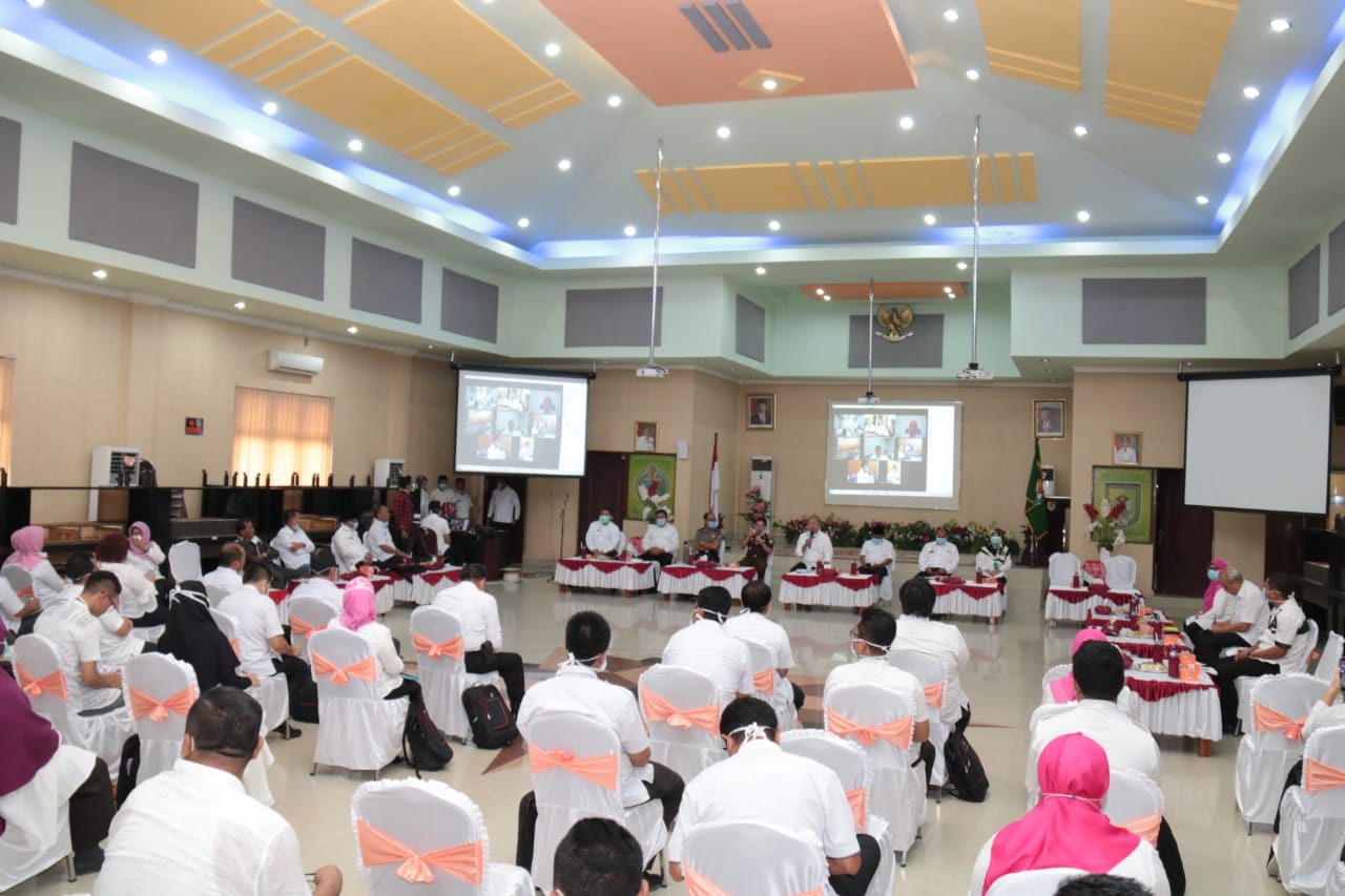 Bupati Sergai Buka Musrenbang dan RKPD Tahun 2021 Lewat Vidio Conference