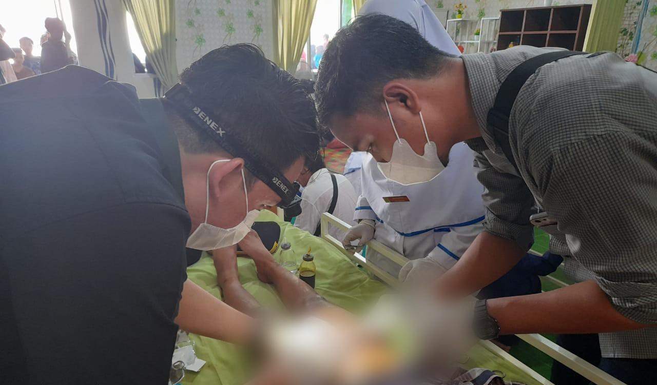 Sambut Ramadhan 1442H, STIKes Indah Medan Adakan Sunatan Massal