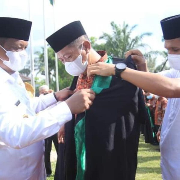 Pj Bupati melantik Dewan Hakim dan Juri di MTQ ke 50 dan Festival Nasyid ke 35 Kabupaten Labuhanbatu