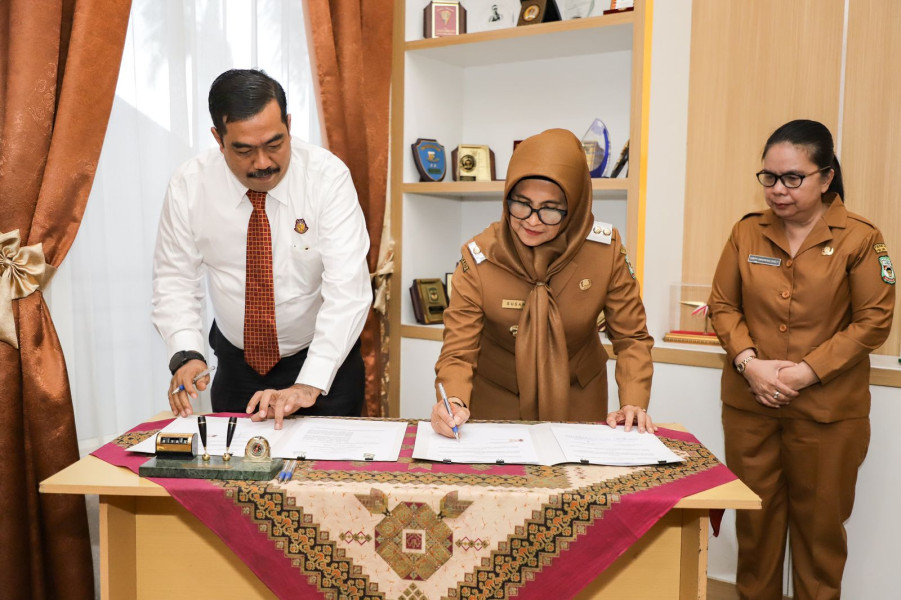 Wali Kota dan Kajari Pematangsiantar Tandatangani Nota Kesepakatan Bersama