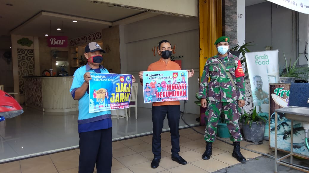 Babinsa Kelurahan Kratonan Gencarkan PPKM Berbasis Mikro