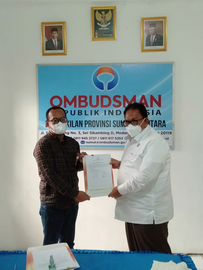 Ombudsman RI : Komisi A DPRD Di minta Batalkan Hasil Seleksi Komisioner KPID Provinsi Sumatera Utara