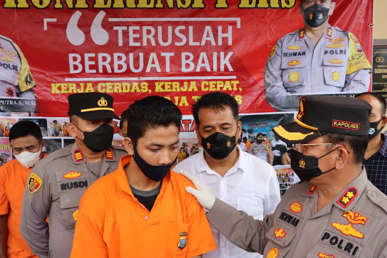 Satreskrim Polres Batu Bara Berhasil Tangkap Pelaku Pembakar Rumah...Ini Beritanya