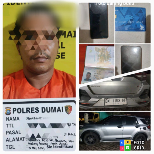Setelah Masuk Daftar DPO, Polres Dumai Berhasil Ringkus BB tsk PMI