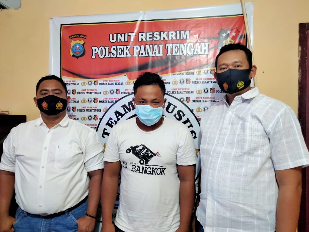 Unit Reskrim Polsek Panai Tengah Tangkap Pelaku Pencuri Sepeda Motor