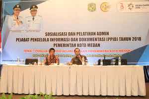 Dinas Kominfo Latih Seluruh Admin PPID di Lingkungan Pemko Medan