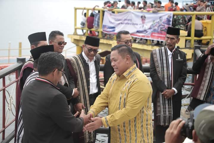 Raja Turpuk Silahisabungan Apresiasi Bupati Eddy Berutu Atas Terselenggaranya  Aquabike Jetski 2023
