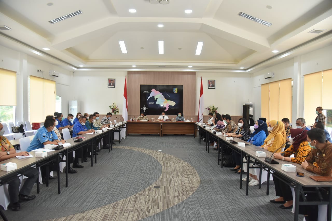 Dorong Peningkatan Pendaftaran IG Songket Batubara Kusuma Sambangi Pemda Kabupaten Batubara