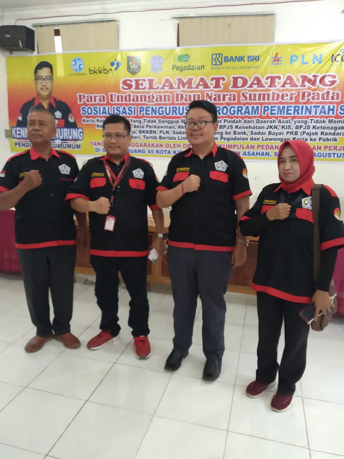 Ormas Pedang Keadilan Sosialisasi Program Pemerintah di Kisaran