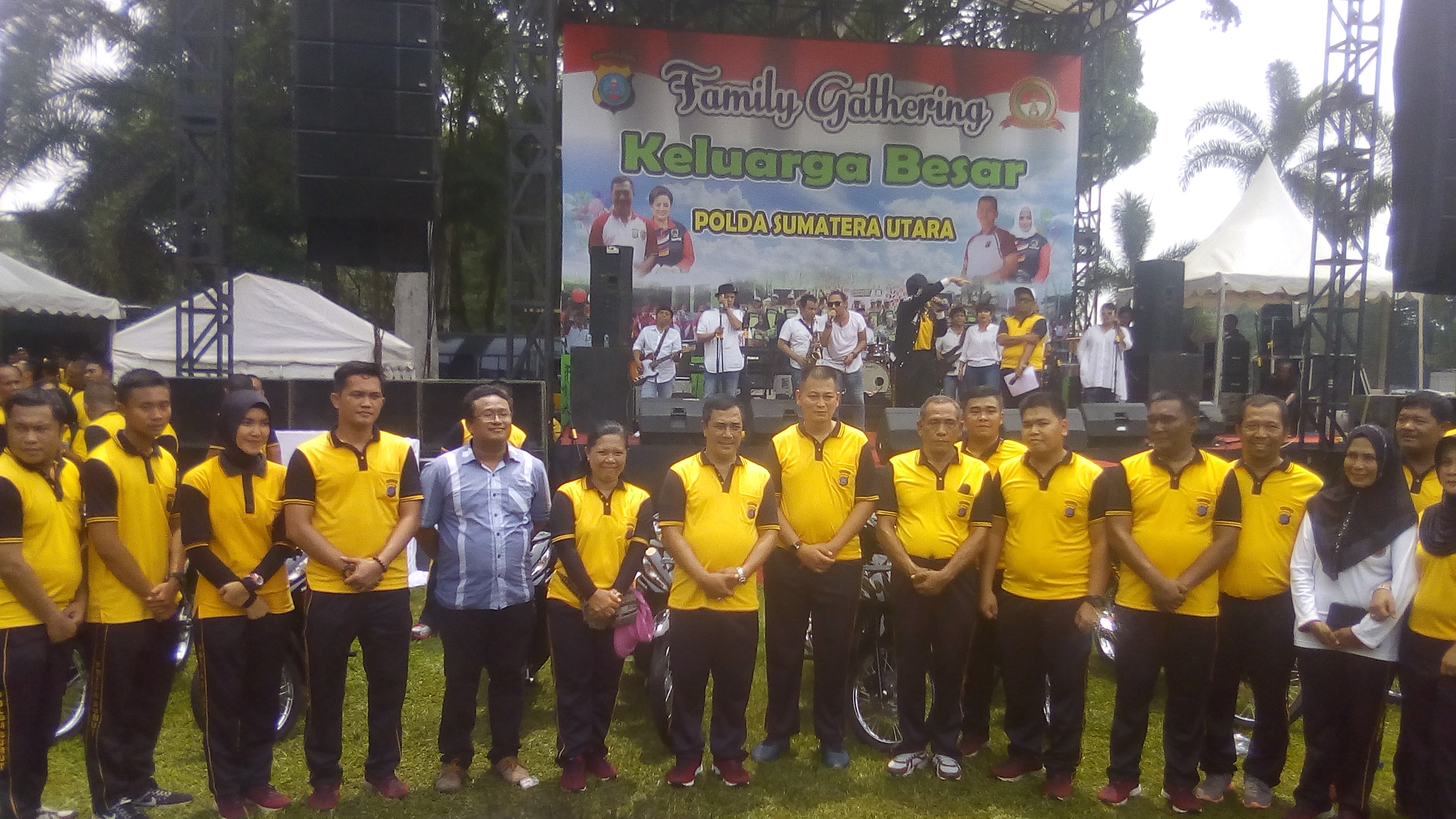 Pererat Silaturahmi sesama Personil, Polda Sumut adakan Family Gathering 