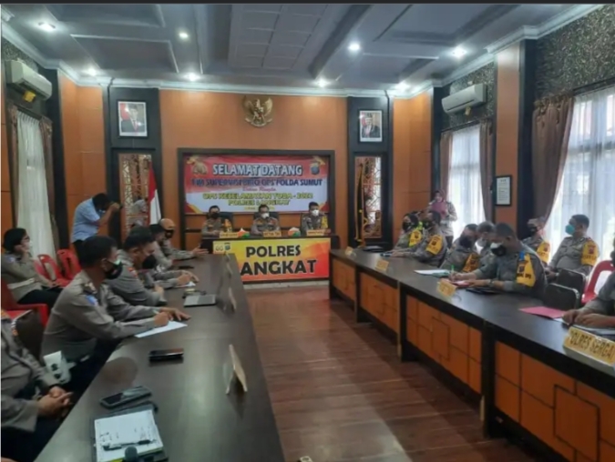 Polresta Deli Serdang Mengikuti Supervisi Operasi Keselamatan Toba 2022 Di Polda Sumatera Utara