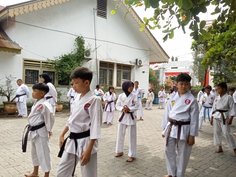 SPN Hinai Dukung Dojo Singa Wampu, Cetak Karateka Muda Berkarakter