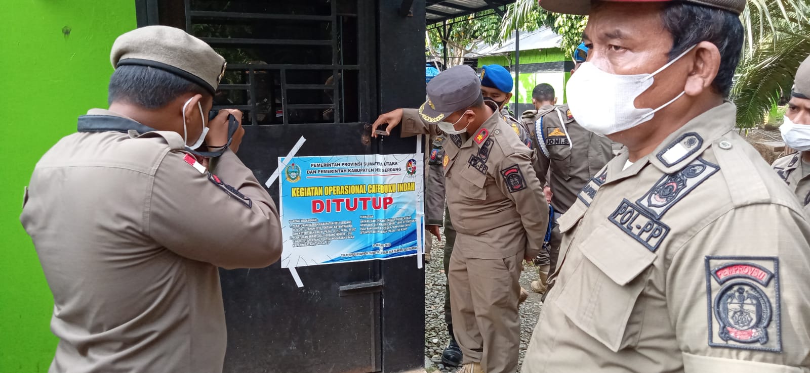 Dikabarkan Beroperasi kembali, Segel Penertiban Diskotik Sky Garden dan  CDI tak Rusak