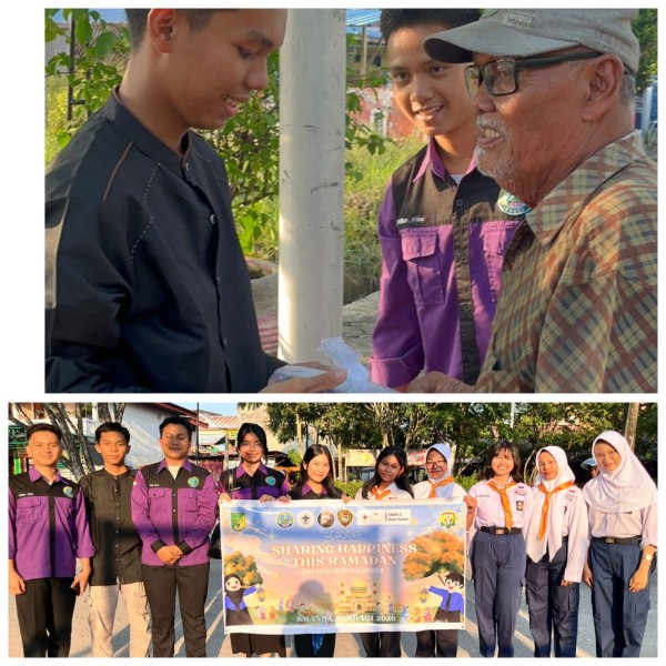 SMAN 2 Dumai Gelar Aksi Berbagi Takjil, Semarakkan Bulan Ramadan dengan Kepedulian Sosial