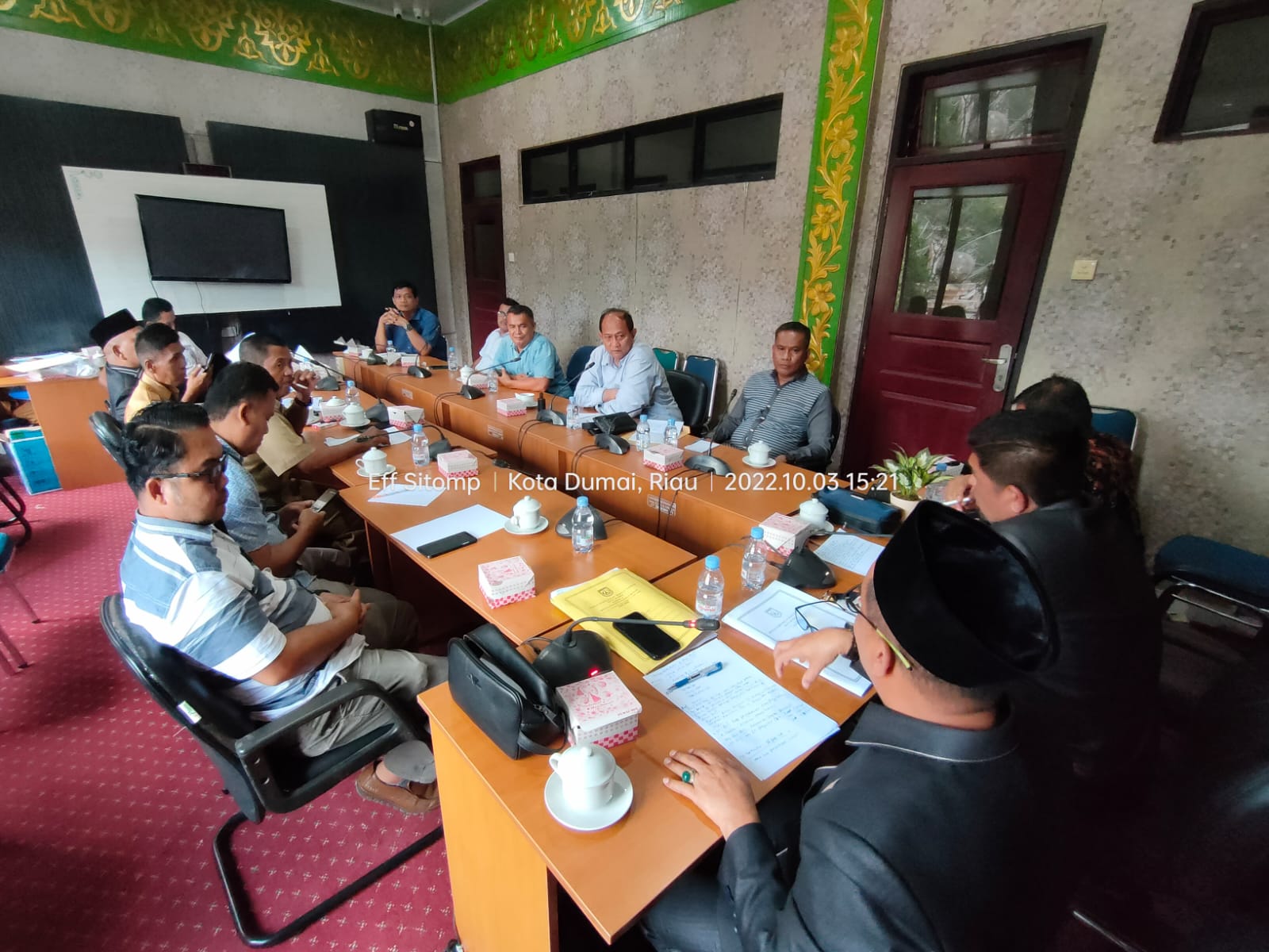 Komisi 1 DPRD Kota Dumai adakan hearing dengan PT Ruas Utama Jaya (RUJ)