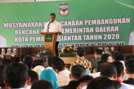 Walikota Buka Musrenbang RKPD Kota Pematangsiantar