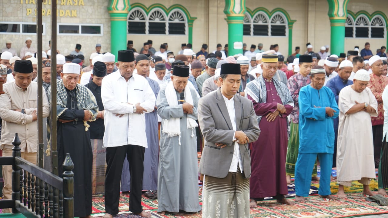 Sholat Idul Adha di Brandan, Afandin: Kurban Bangun Rasa Empati & Kepedulian