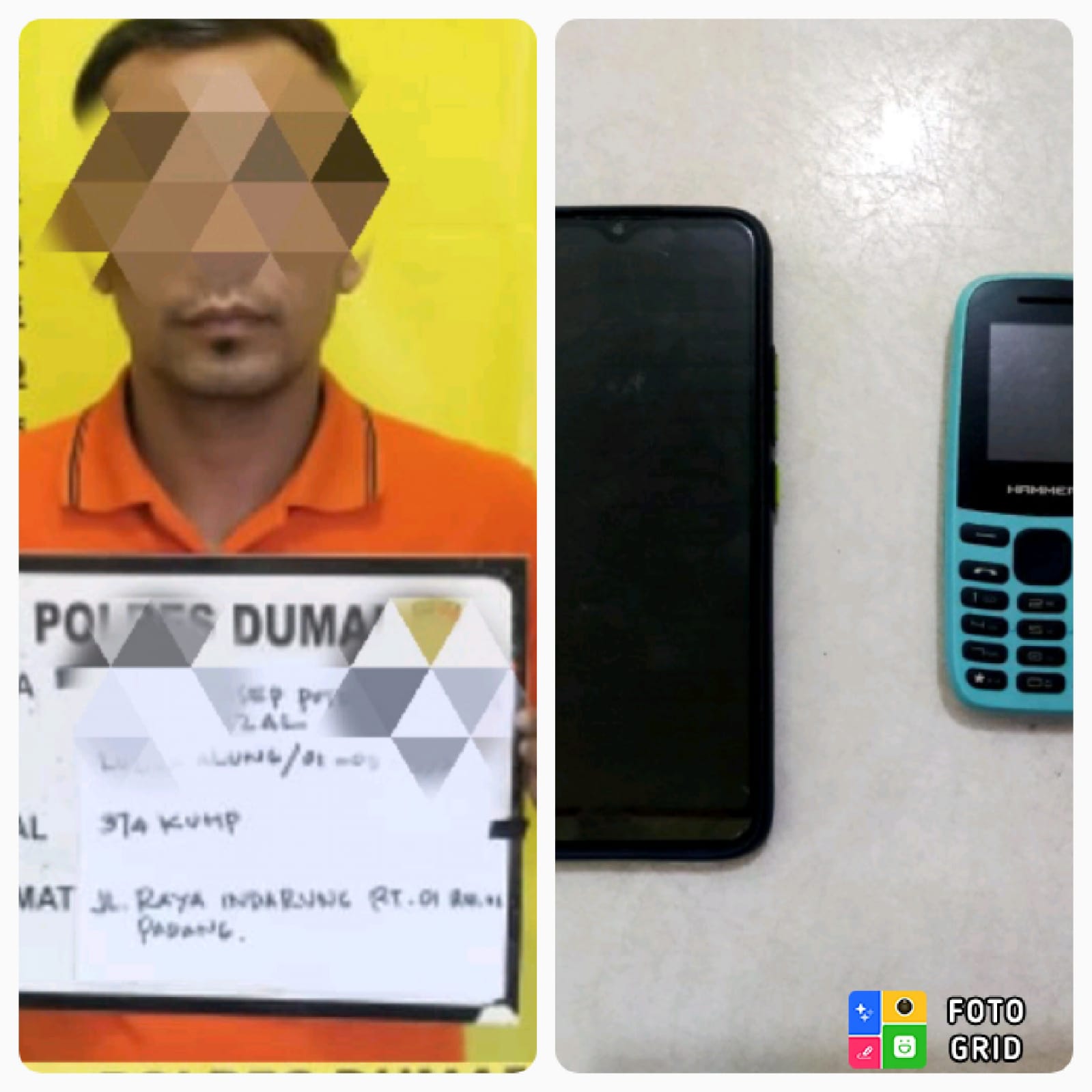 RAP Alias RN (29) Diamankan Polsek Madang Kampai Kasus Penggelapan