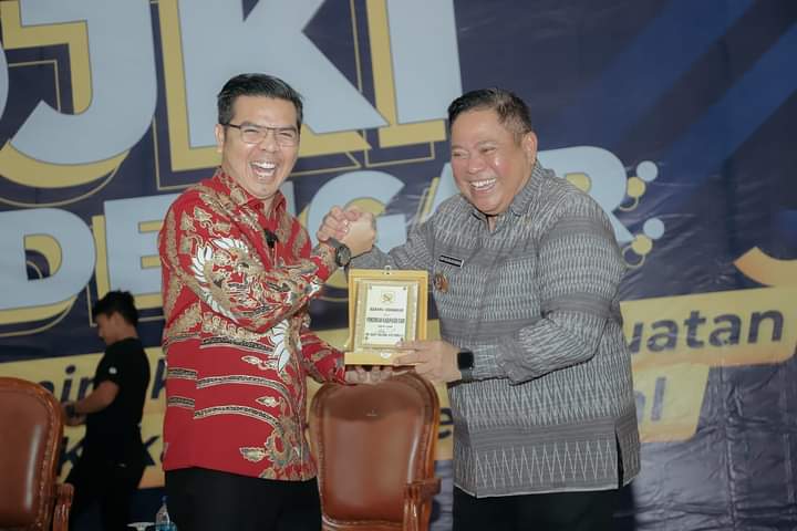 Wujudkan Penguatan Pelayanan Publik Kekayaan Intelektual, Bupati Eddy Berutu: Segera Lindungi Kekaya