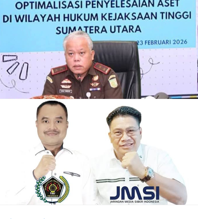 PWI dan JMSI Sumut Nilai Kajatisu Harli Siregar Raih Prestasi Gemilang dalam Kolabarasi dengan Jurnalis dan Pemberantasan Korupsi