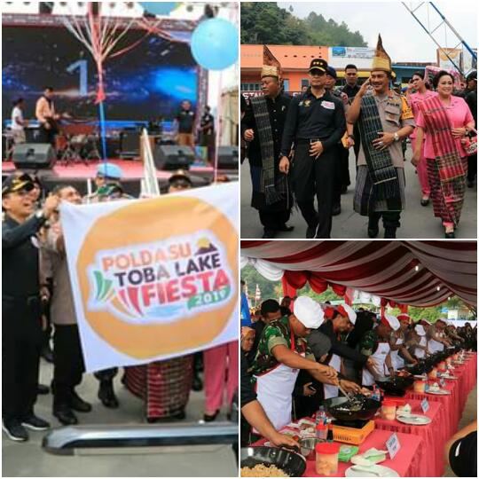 Bupati Simalungun Apresiasi Poldasu Toba Lake Fiesta 2019 di Parapat