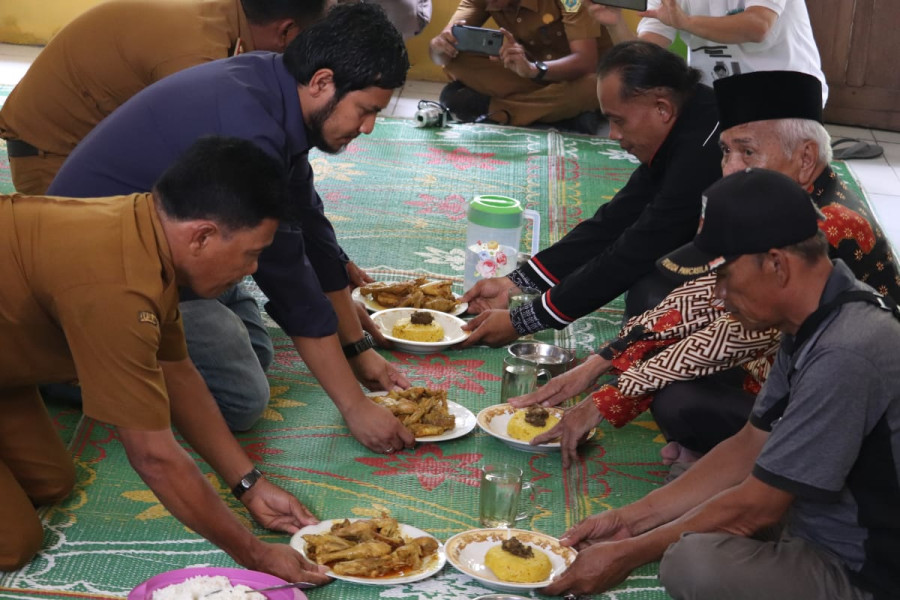 Silaturahmi Dan meneppuh Babah Pembangunan PLTA Kombih III Berjalan Lancar