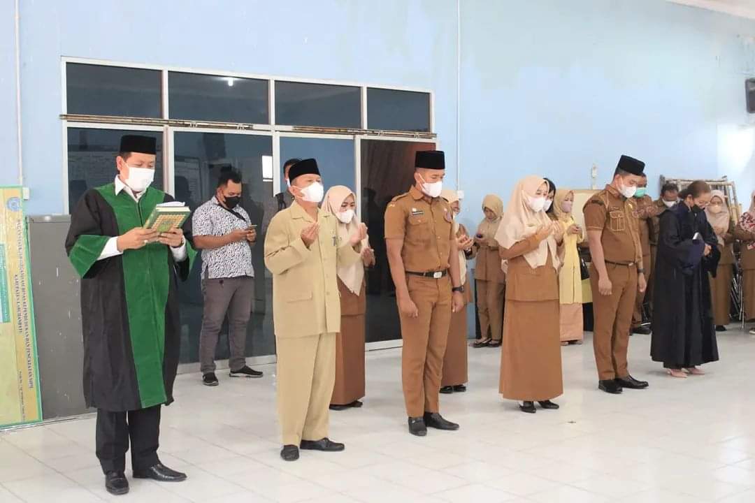 7 Pejabat Administrator dan Pejabat Pengawas dilingkungan Pemkab Labuhanbatu dilantik Wakil Bupati